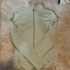 Gilly Hicks Teal Zip-Up Jacket